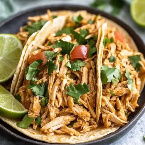 Best Healthy Crockpot Chicken Tacos