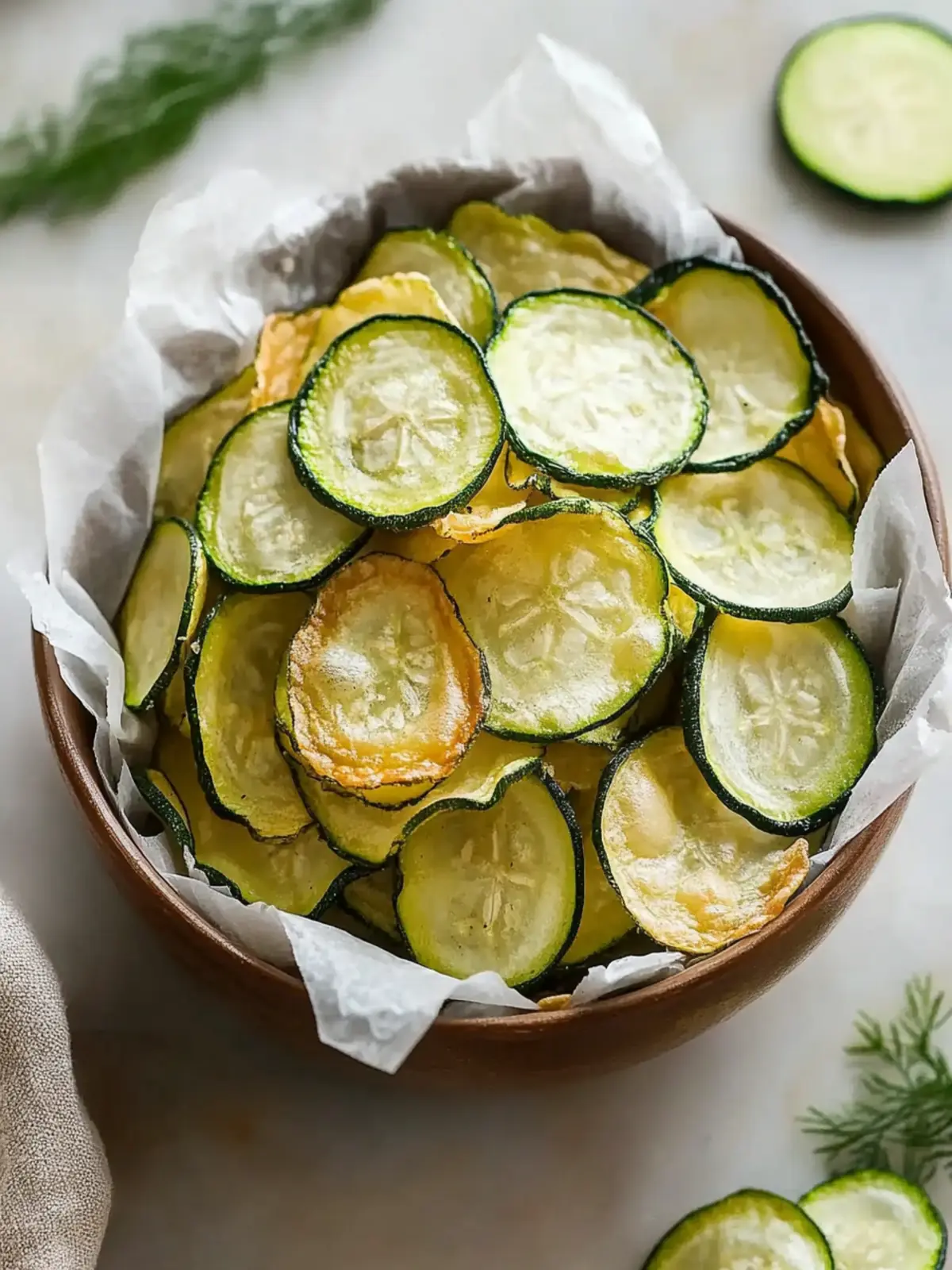 Best Salt and Vinegar Zucchini Chips
