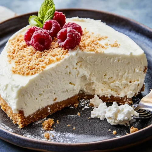 No-Bake Whipped Ricotta Cheesecake