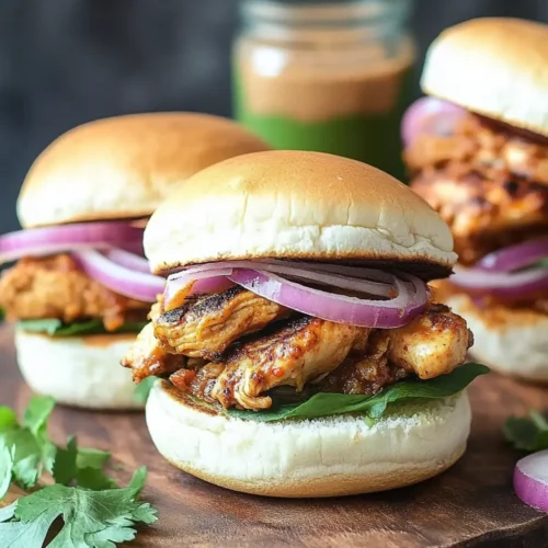 Chicken Shawarma Sliders