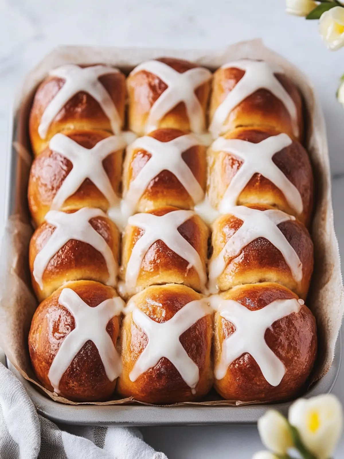 hot cross buns recipe