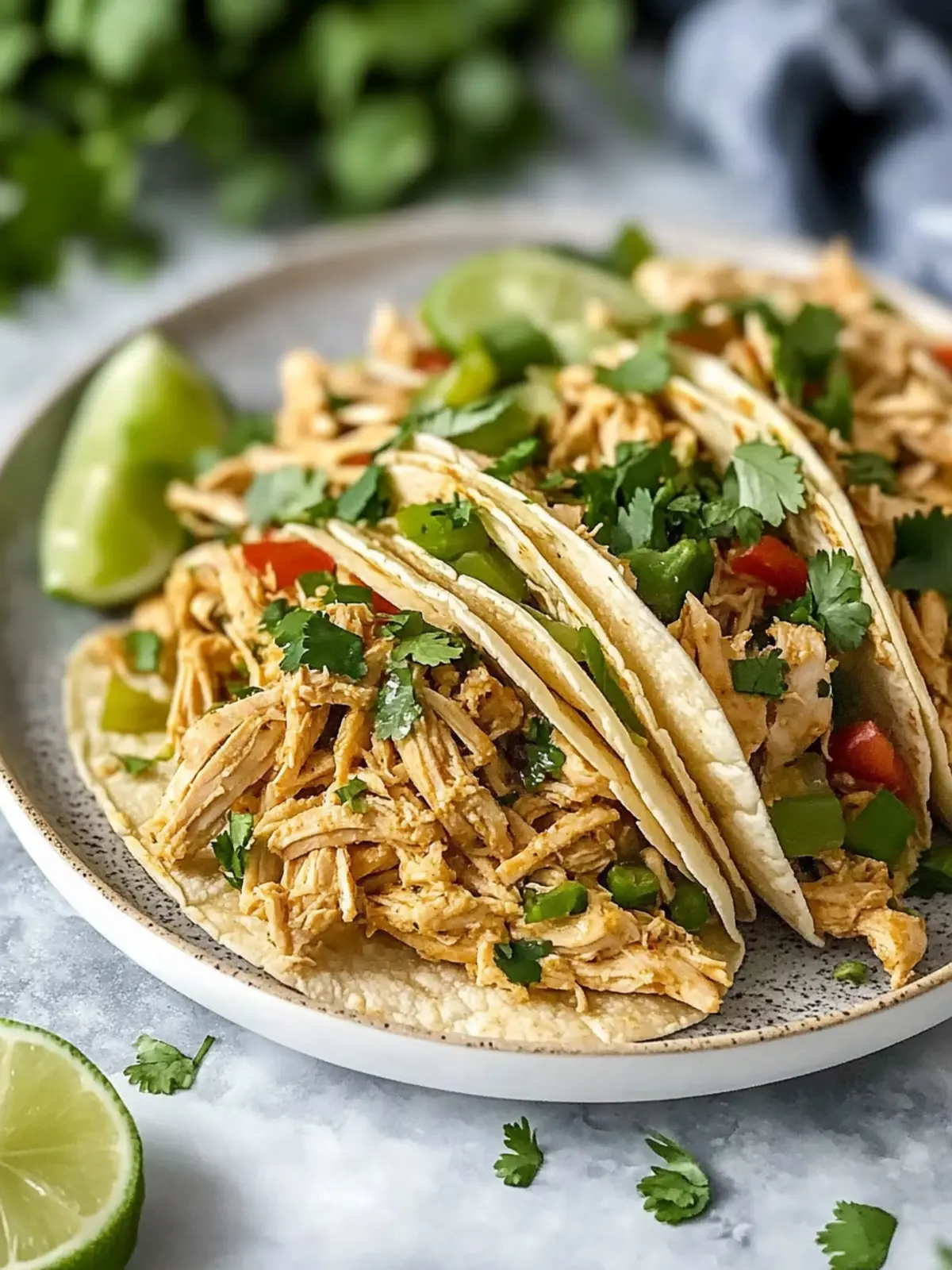 Best Healthy Crockpot Chicken Tacos