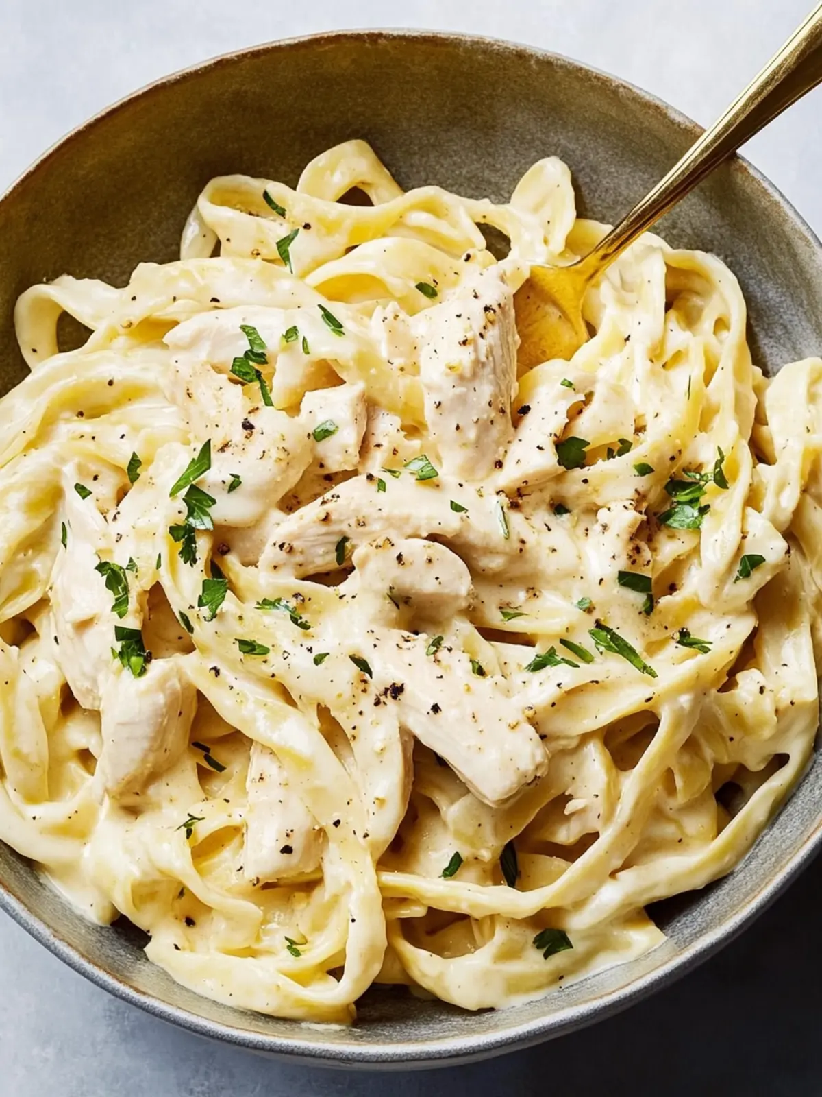 Slow-Cooker Chicken Alfredo