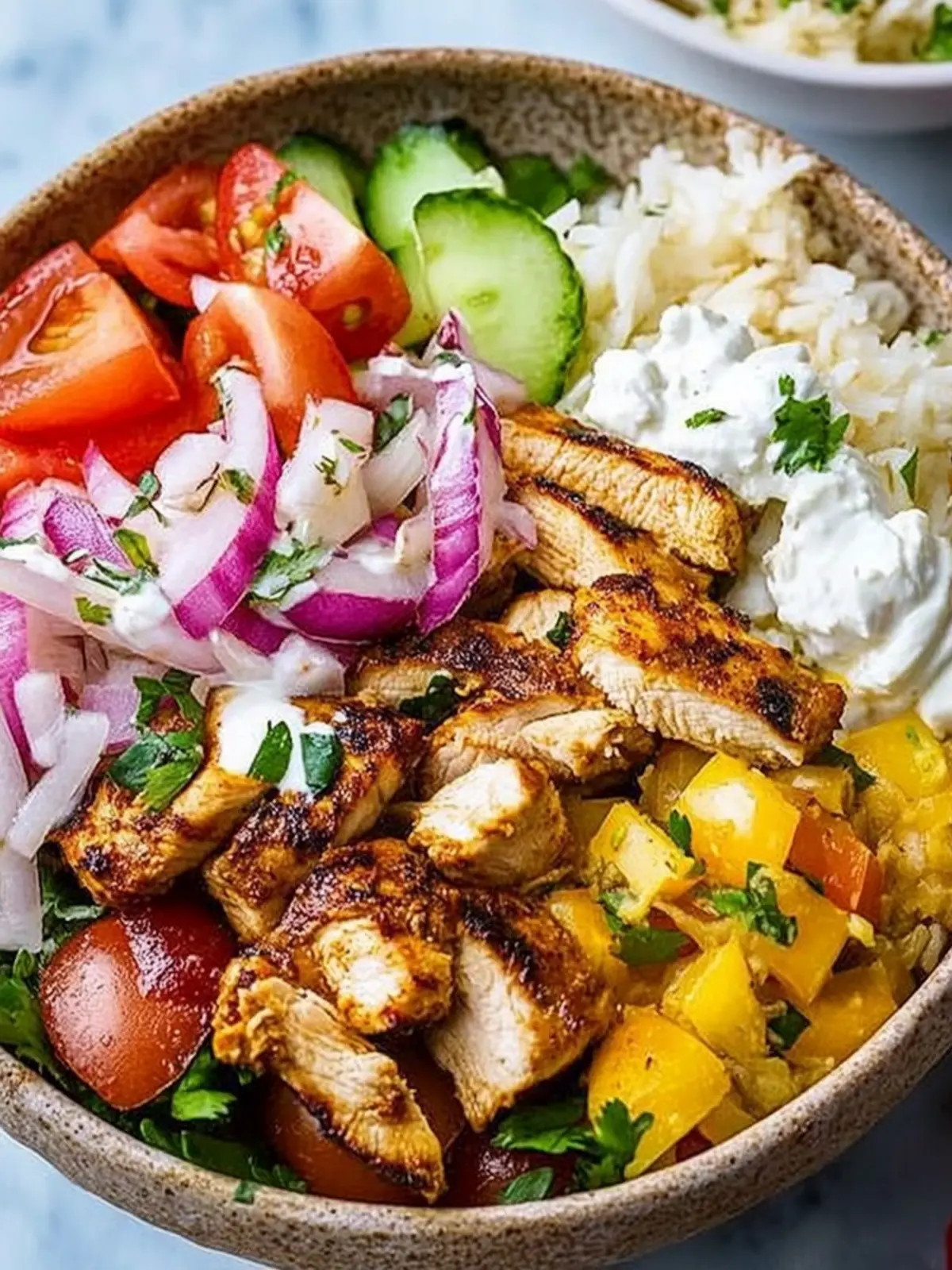 Chicken Shawarma Bowls