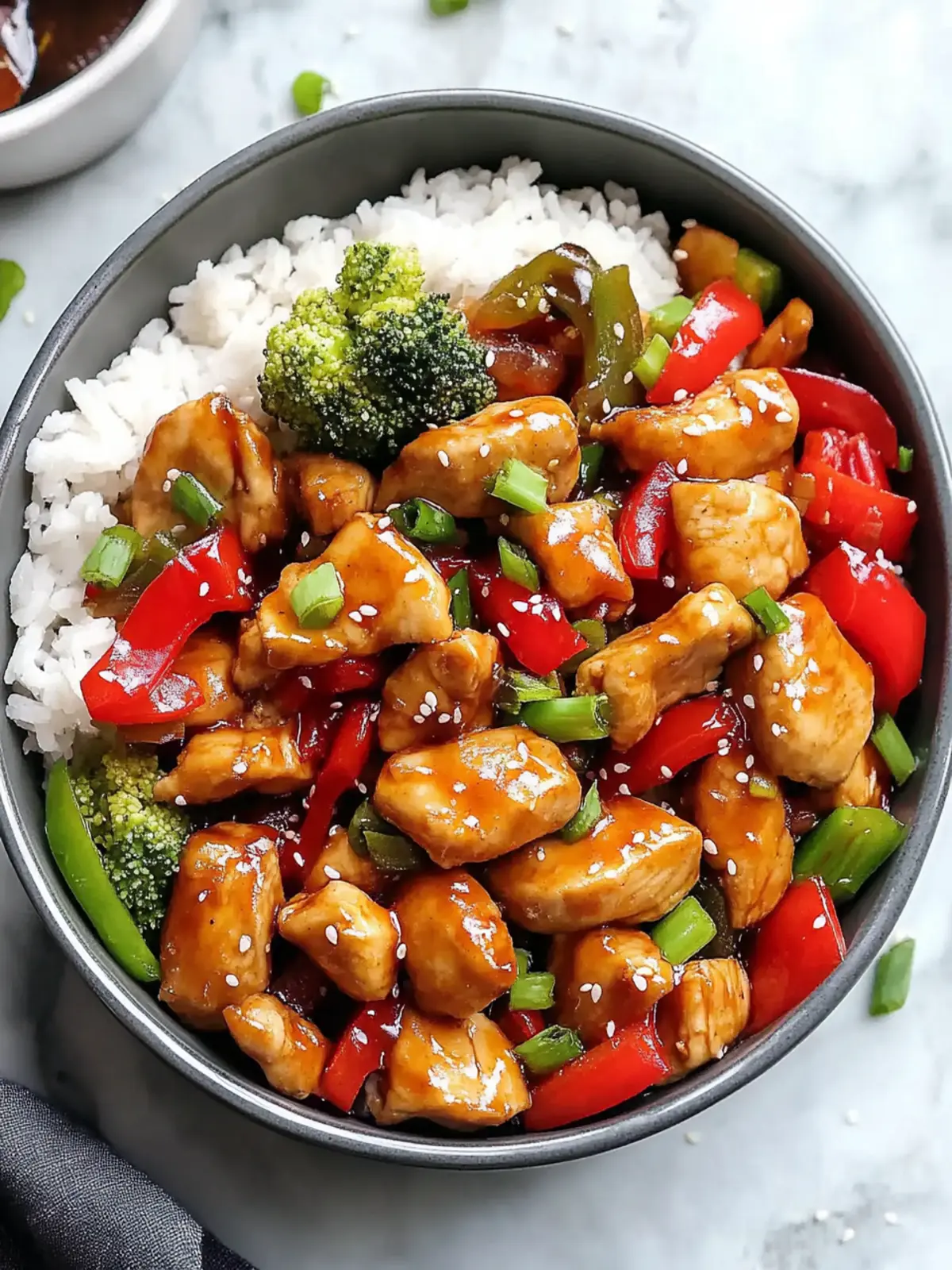 Sticky Teriyaki Chicken Stir-Fry