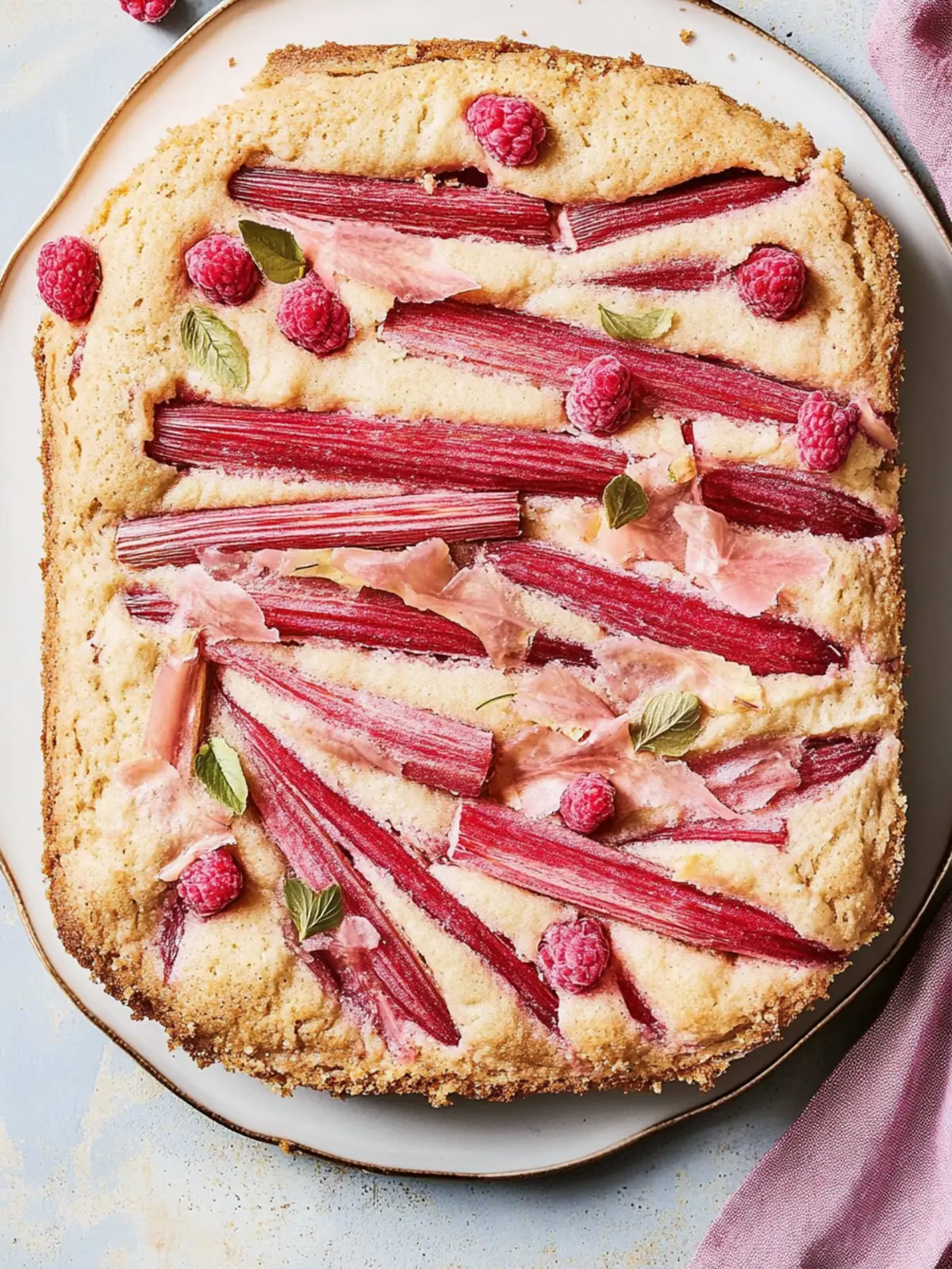 Lemon-Blueberry Poke Cake