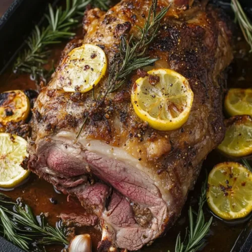 roasted leg of lamb recipe