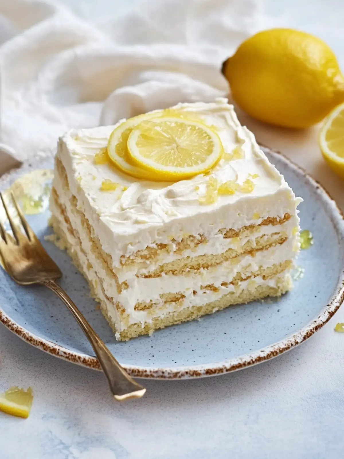 Lemon Icebox Cake