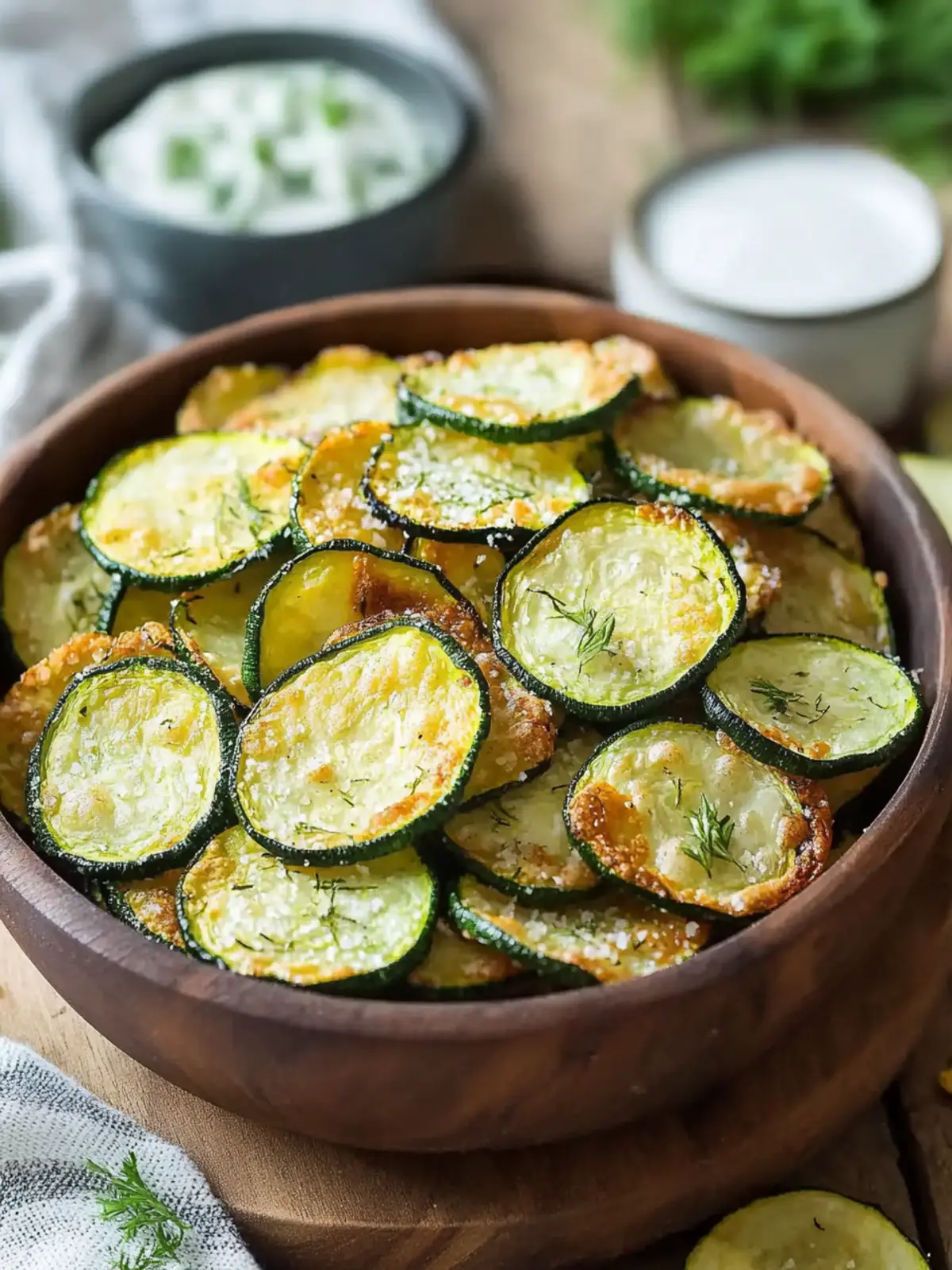 Tasty Keto Zucchini Chips