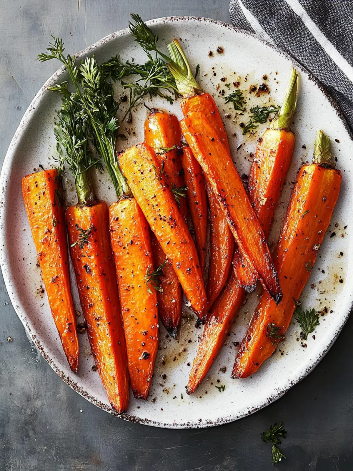 roasted carrots