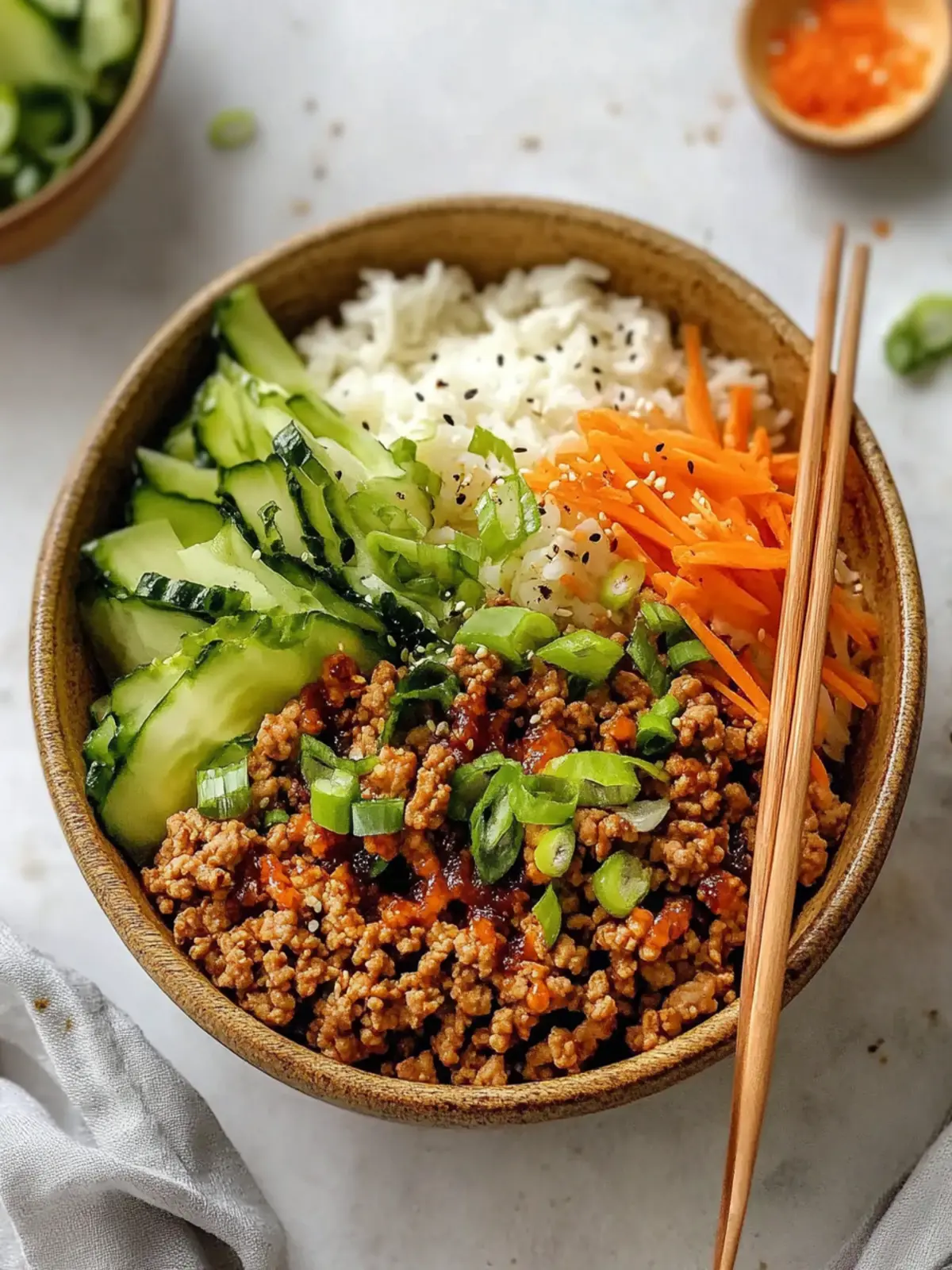 Dairy-Free Ground Turkey Egg Roll in a Bowl