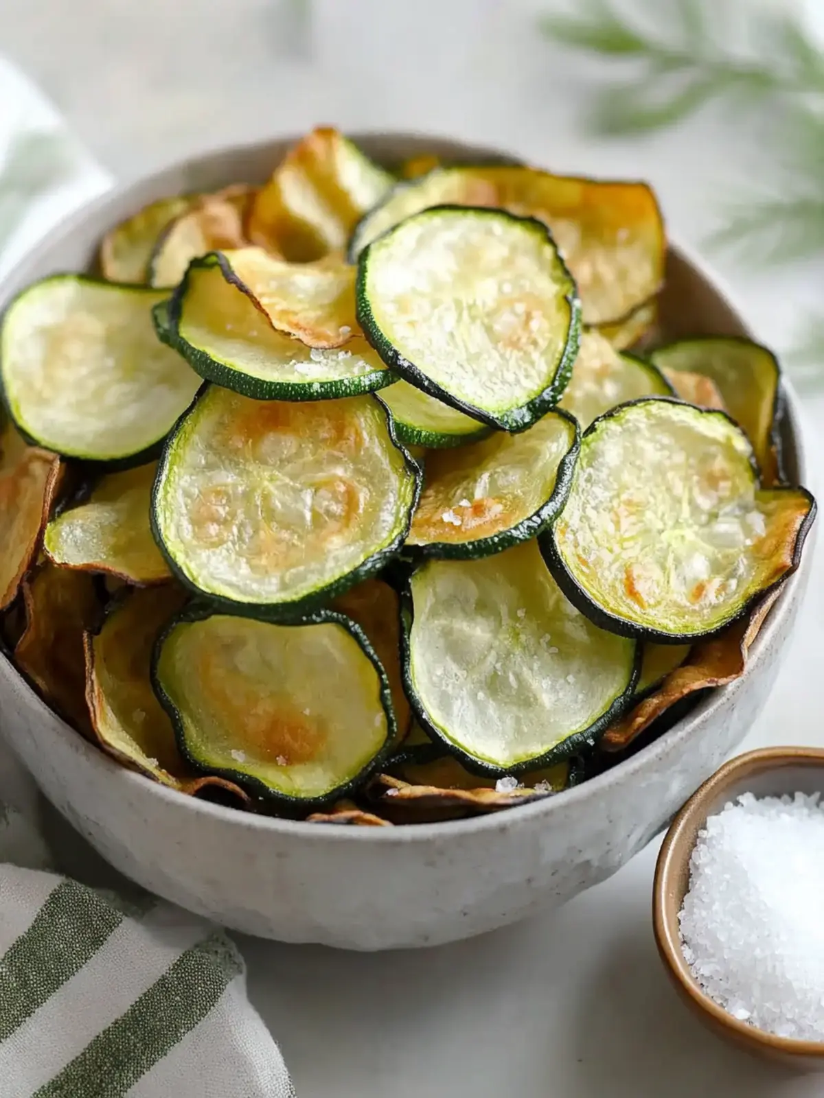 Best Salt and Vinegar Zucchini Chips