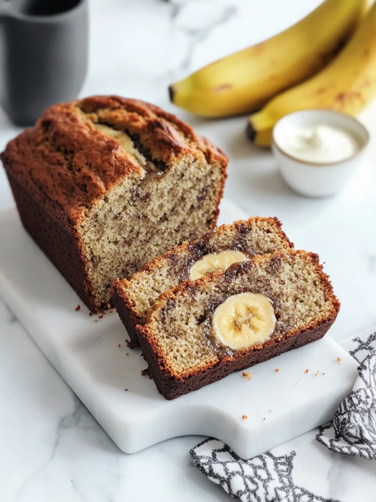 Greek Yogurt Banana Bread