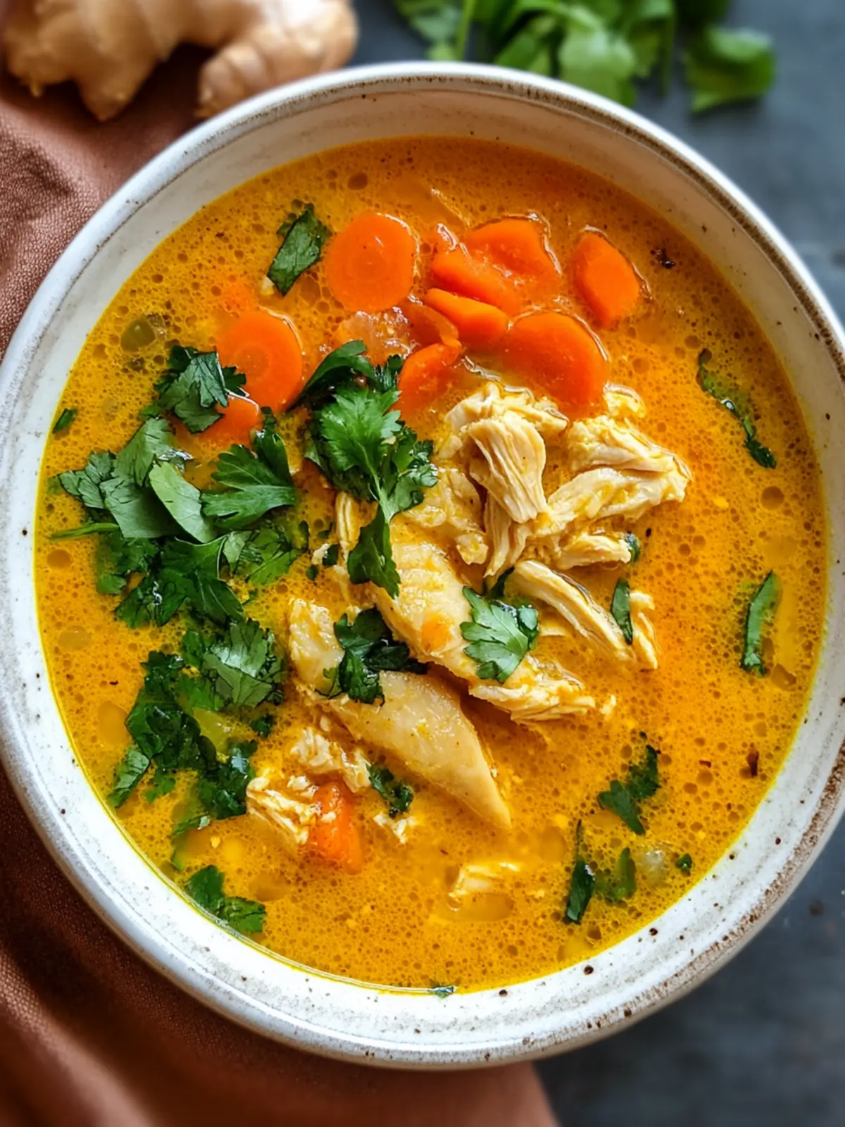 turmeric chicken soup