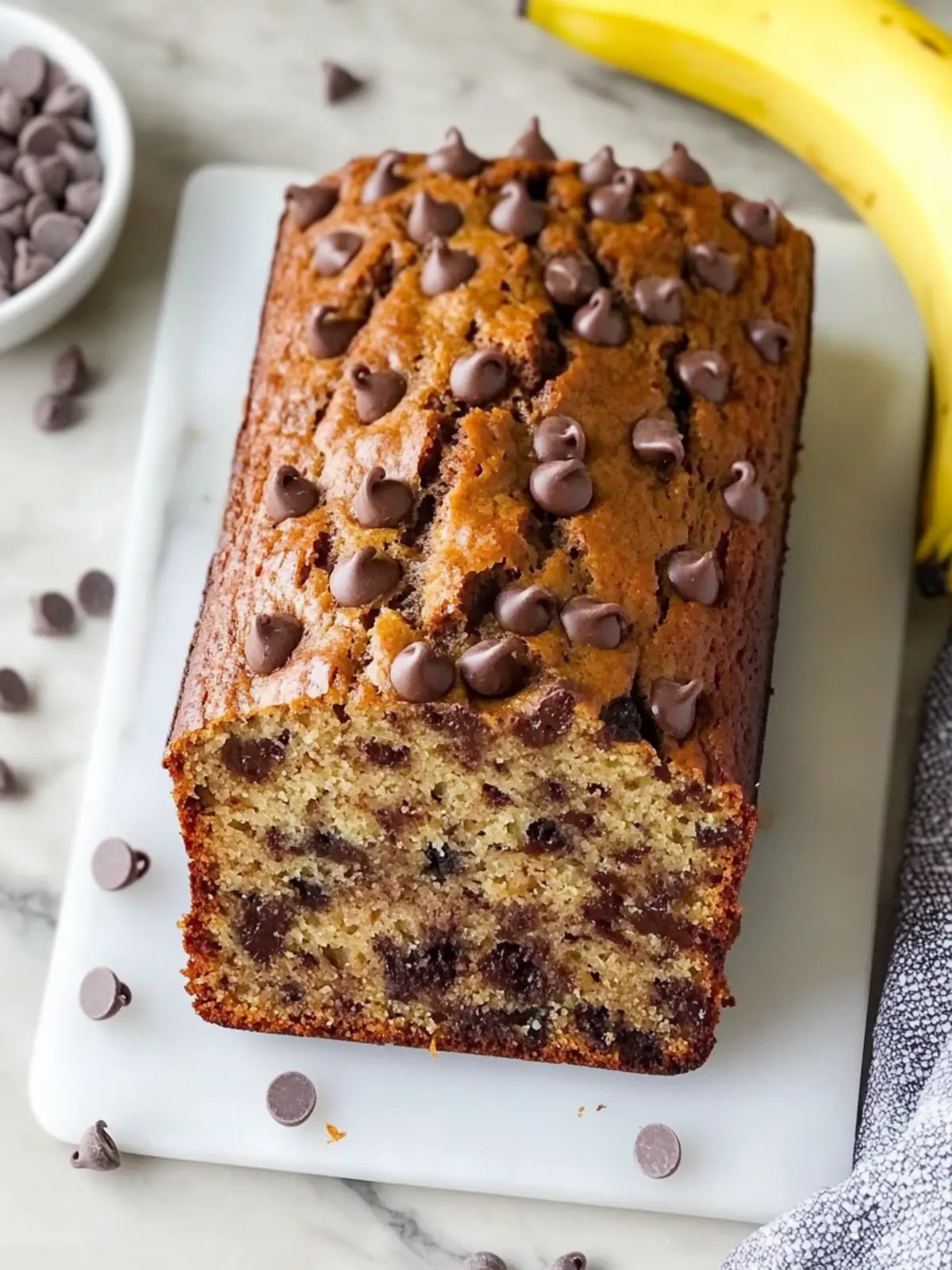 One-Bowl Chocolate Chip Banana Bread