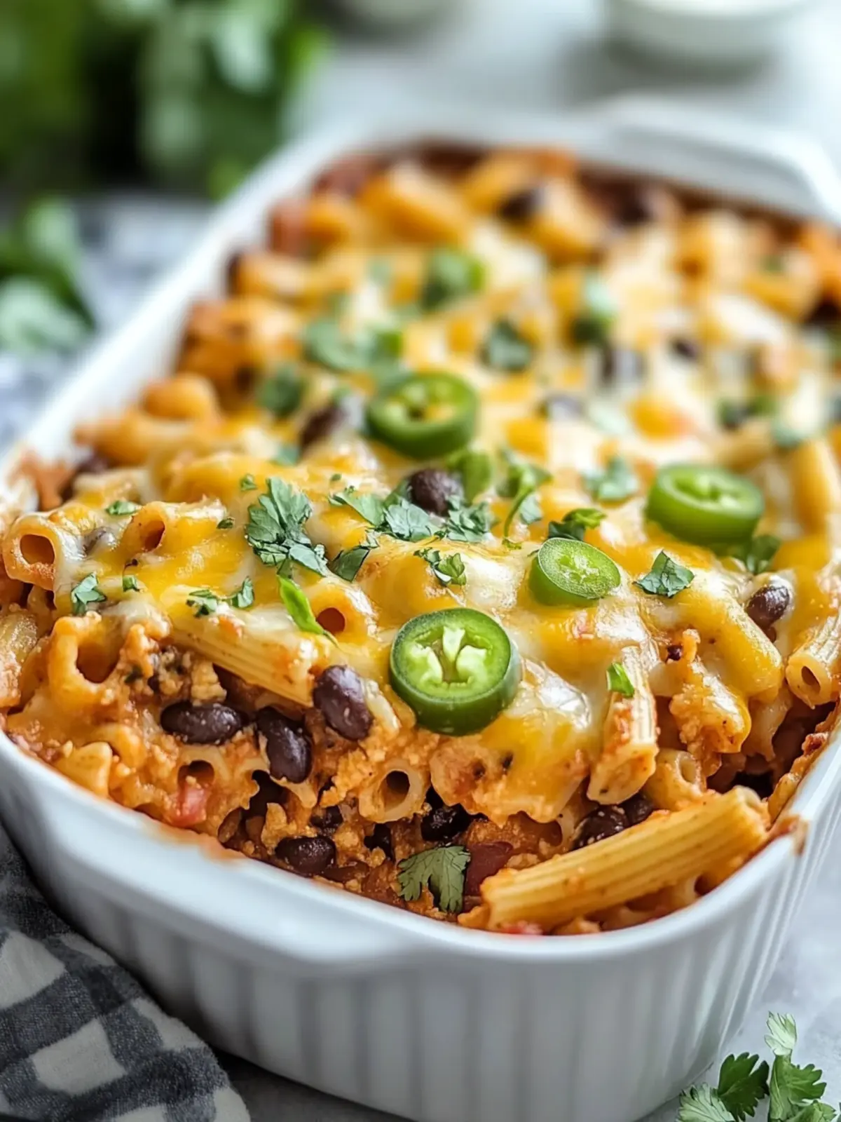 Loaded Taco Pasta Bake