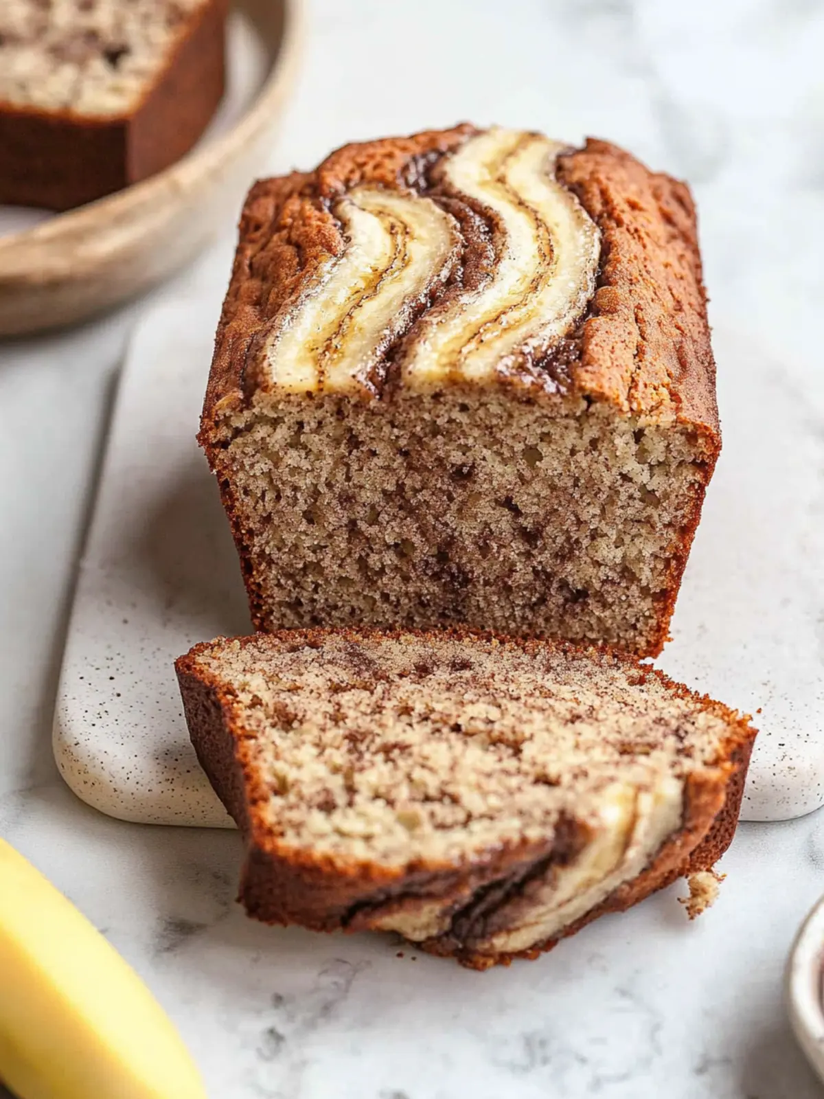 Cinnamon Swirl Banana Bread