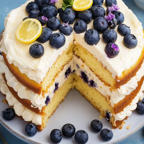 Lemon Blueberry Cake