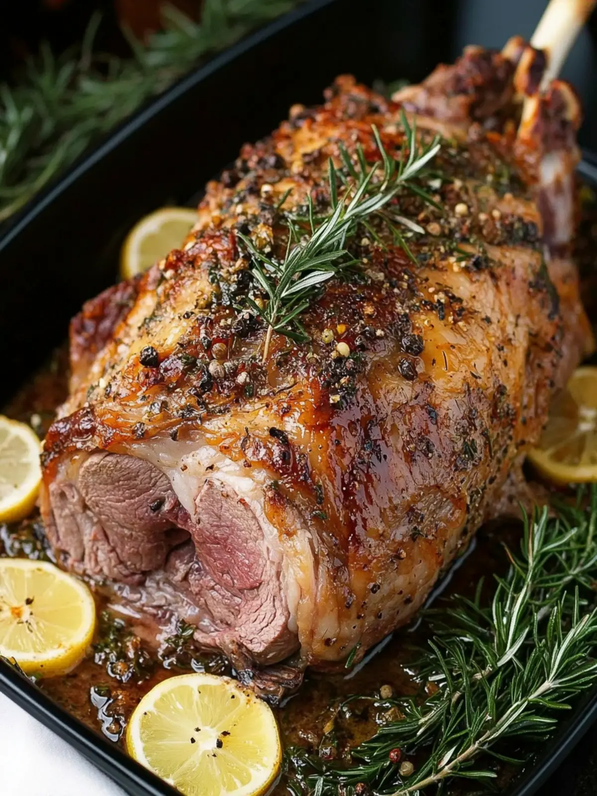 roasted leg of lamb recipe