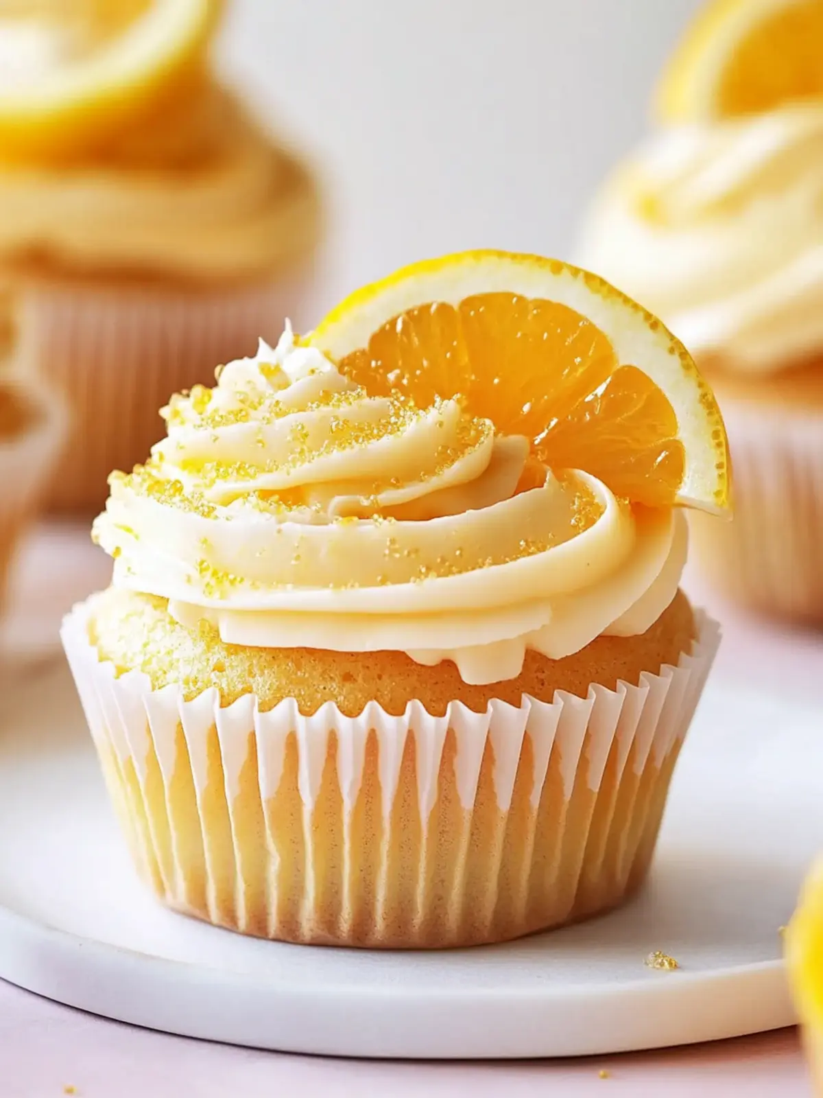 Mimosa Cupcakes