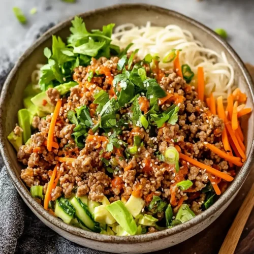 Dairy-Free Ground Turkey Egg Roll in a Bowl