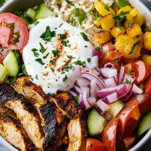 Chicken Shawarma Bowls