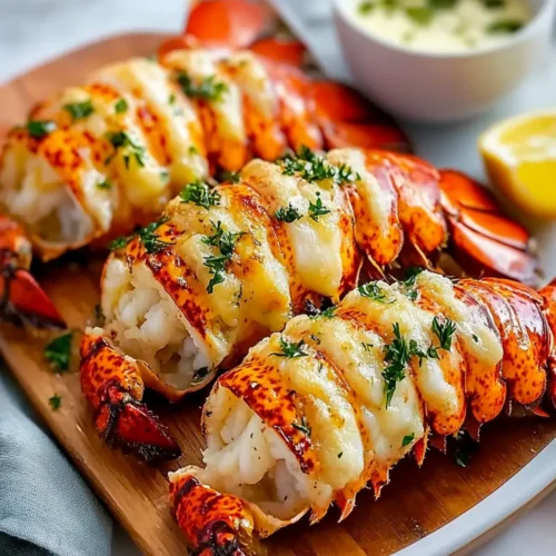 Tender Baked Lobster Tails