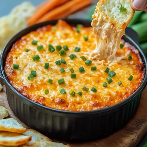 Homemade Air Fryer Buffalo Chicken Dip