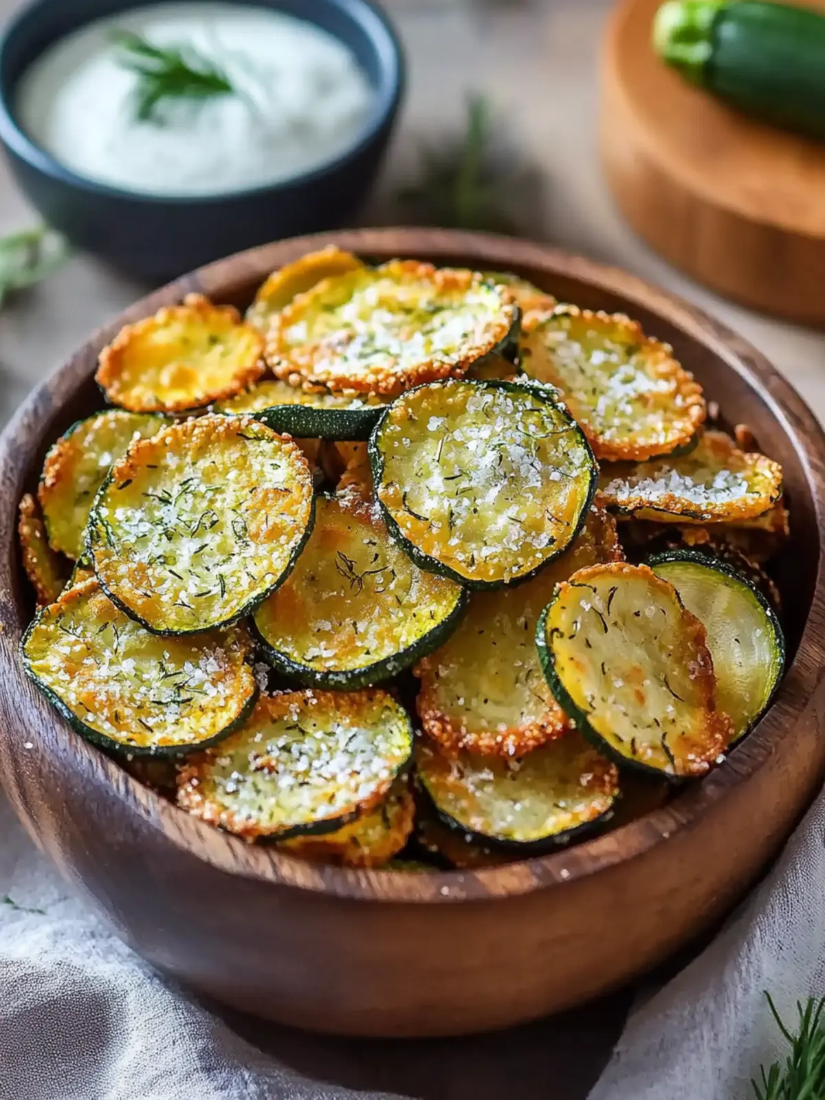 Tasty Keto Zucchini Chips