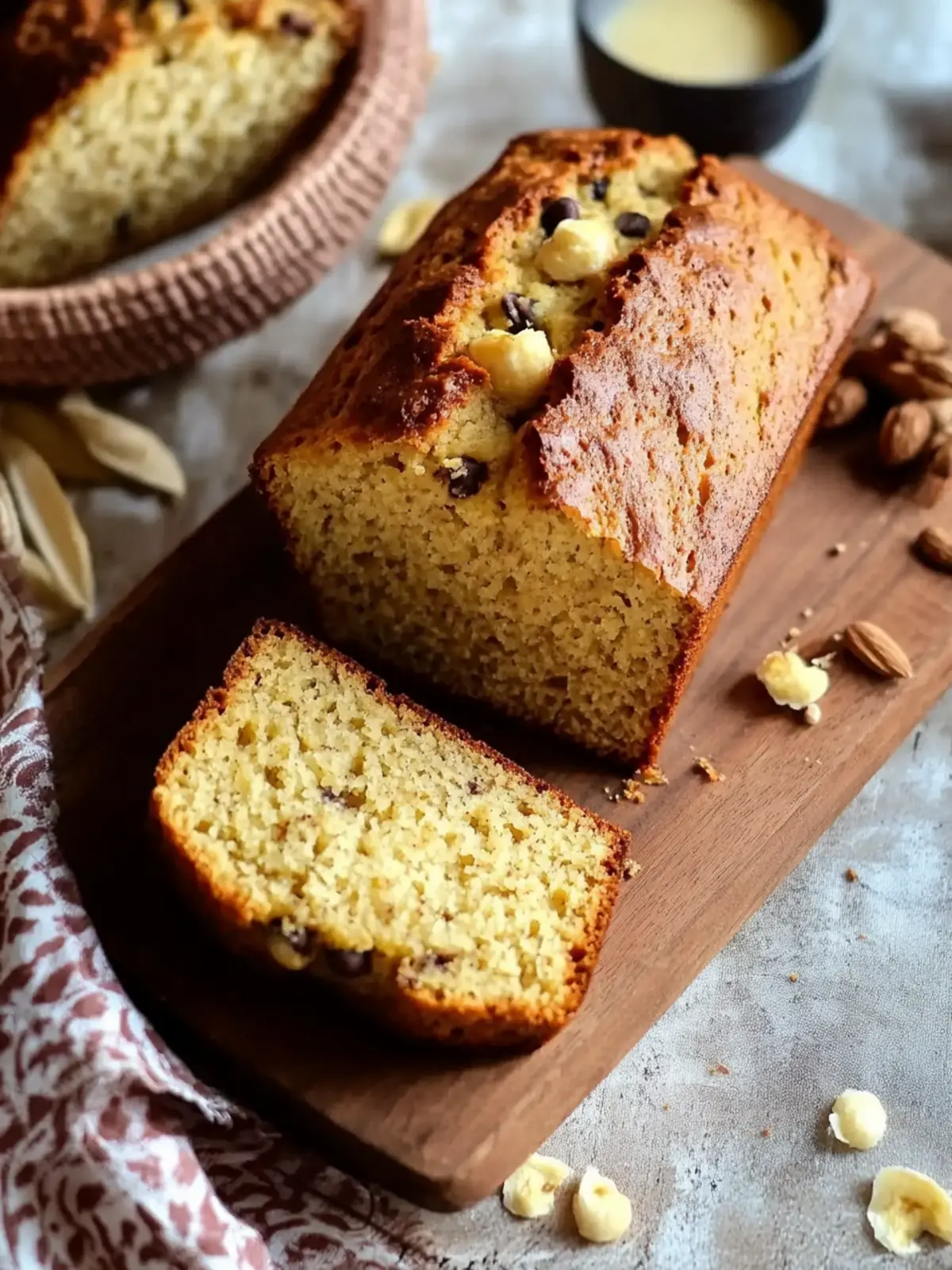 3 Ingredient Banana Bread