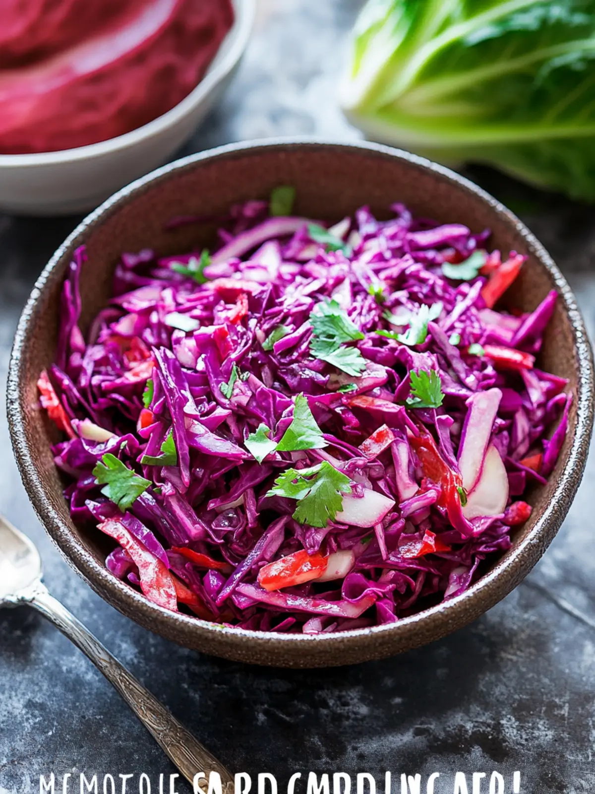Red Cabbage Slaw Recipe