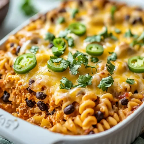 Loaded Taco Pasta Bake