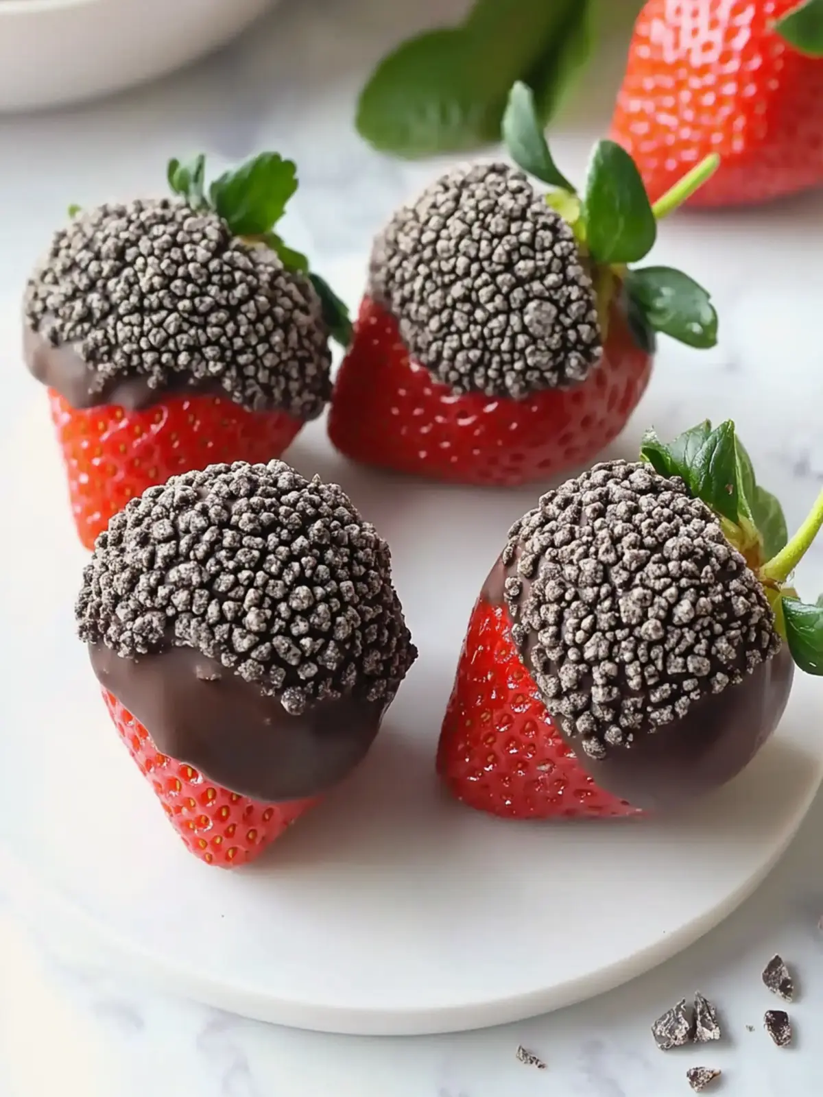 Indulgent Oreo Chocolate Covered Strawberries