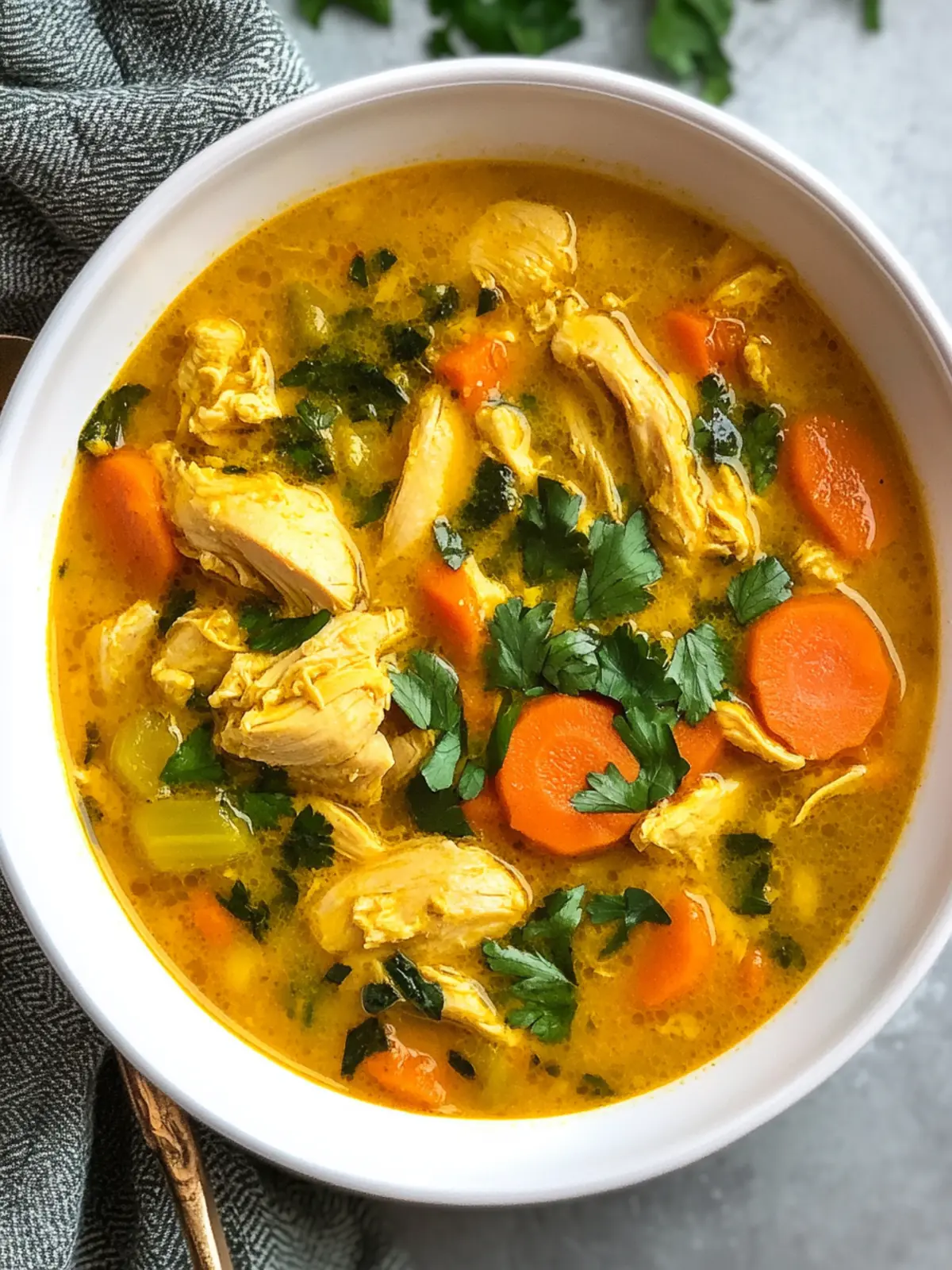 turmeric chicken soup