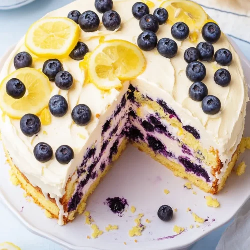 Lemon Blueberry Cake