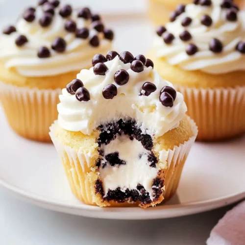 Cannoli Cupcakes