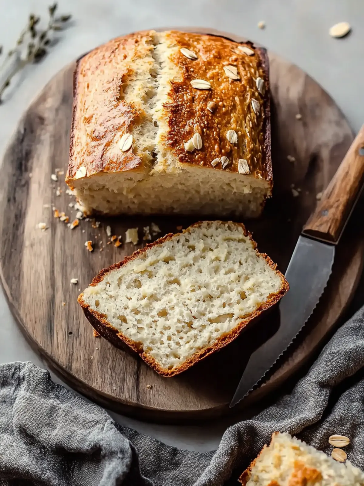 Gluten-Free Cottage Cheese Bread
