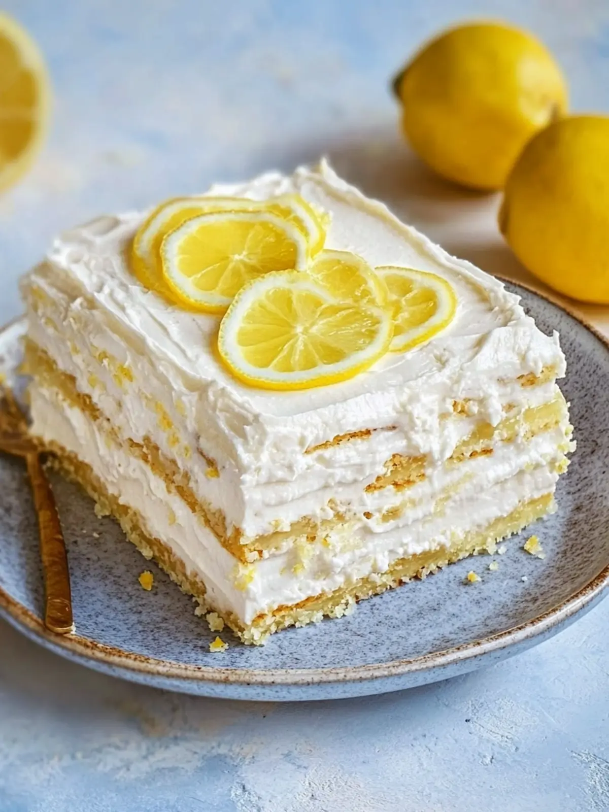 Lemon Icebox Cake