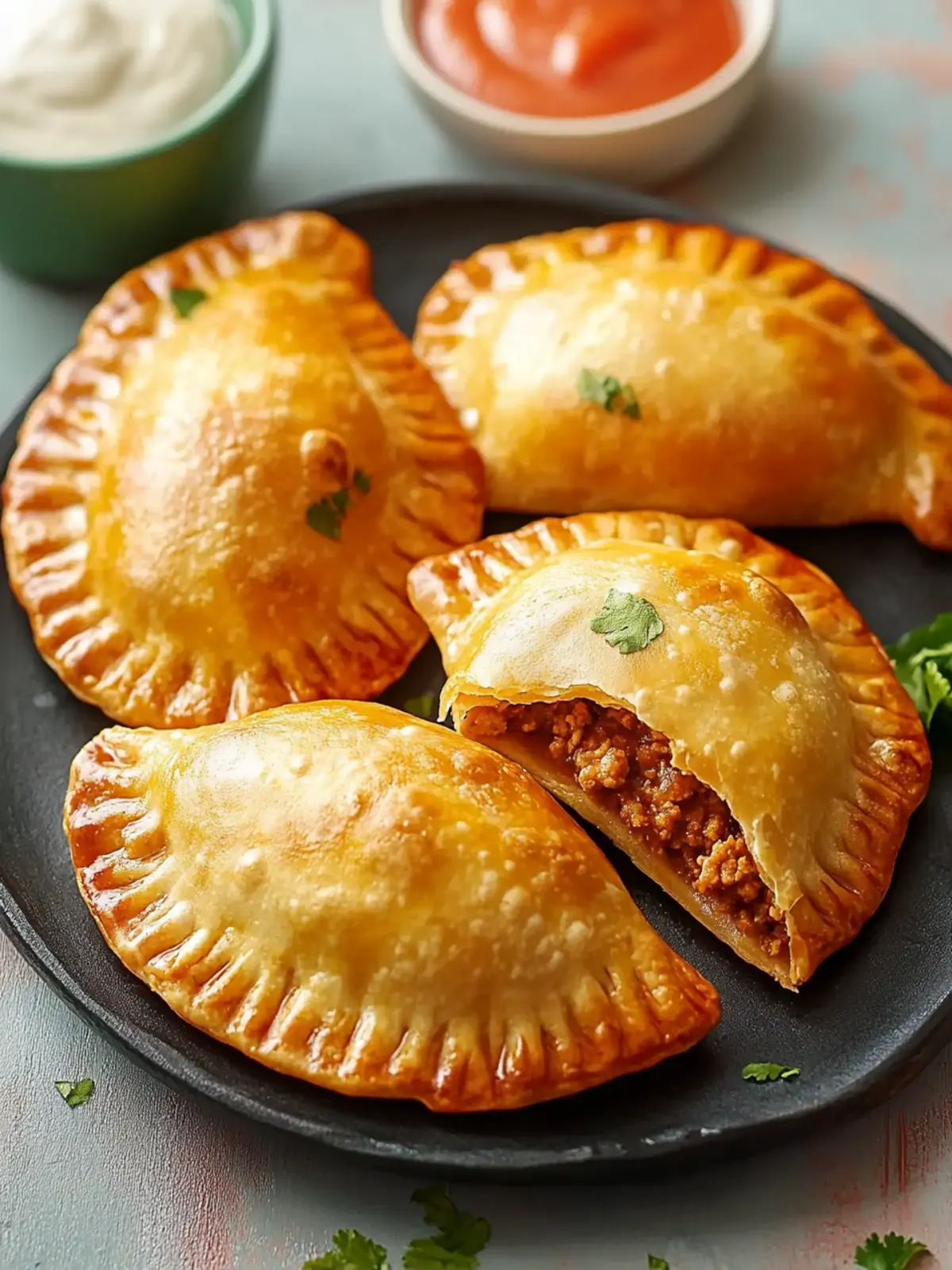 Homemade Ground Turkey Empanadas