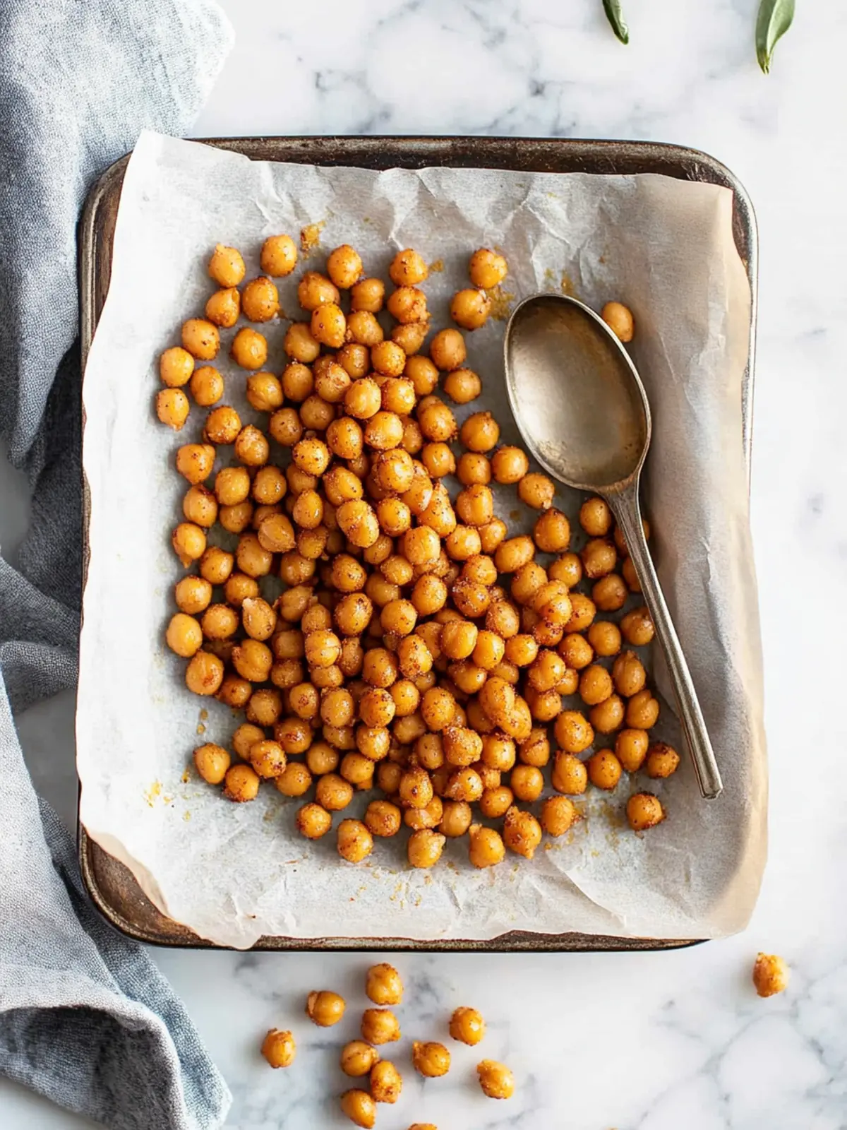 Crispy Roasted Chickpeas