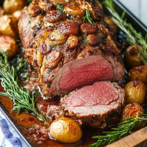 roasted leg of lamb recipe