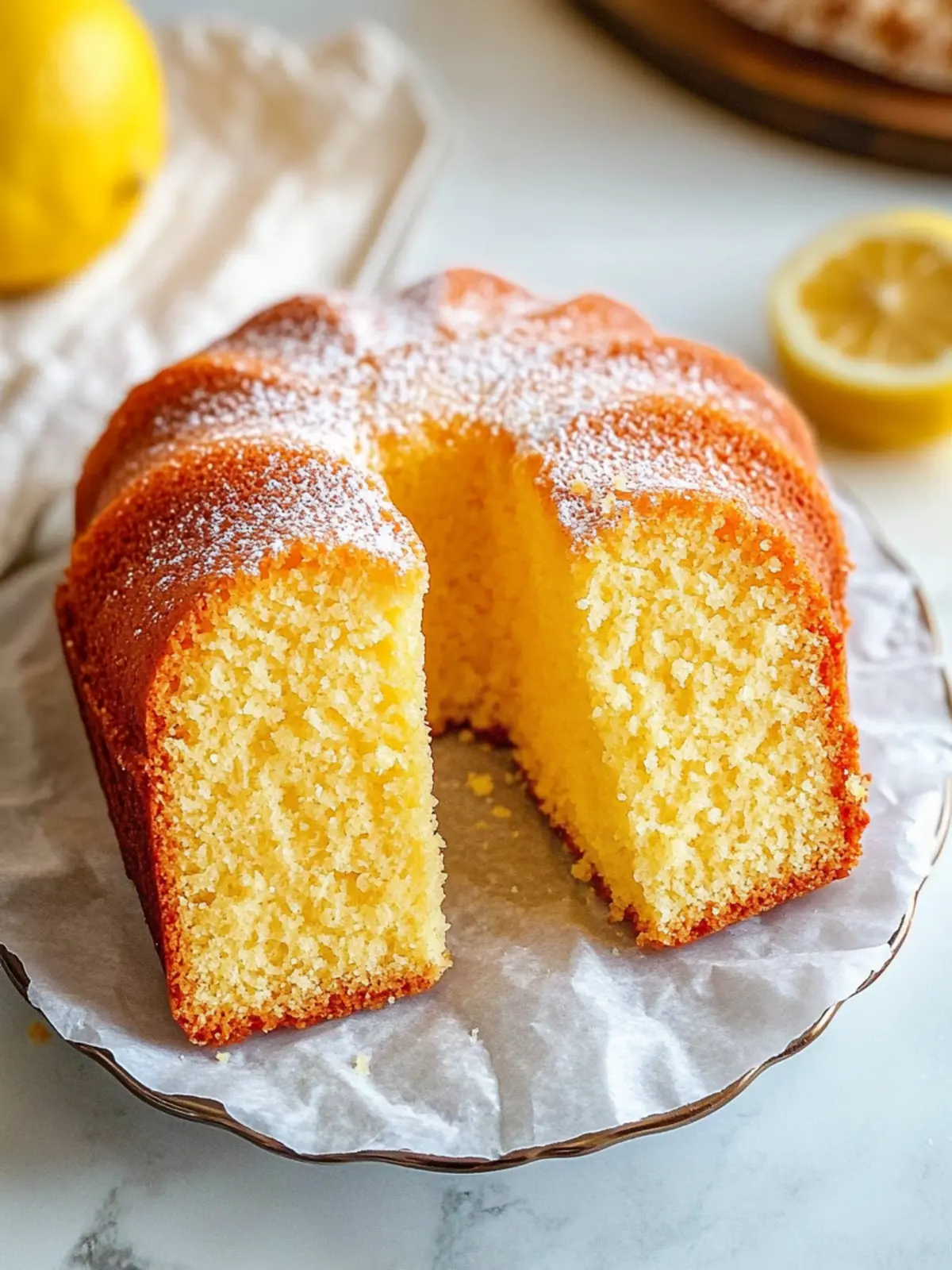 lemon pound cake recipe