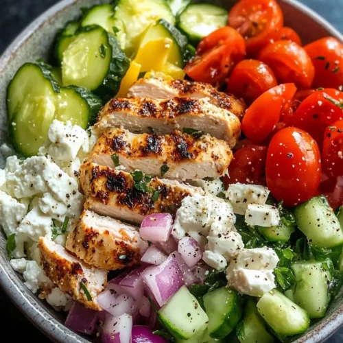 Greek Chicken Bowls