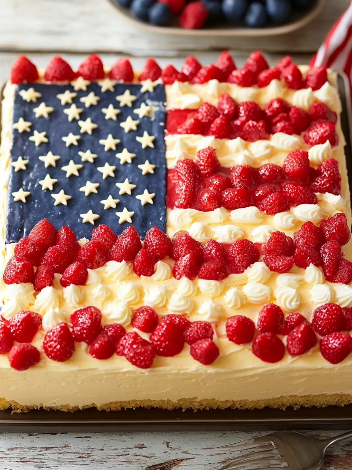 Flag Cake