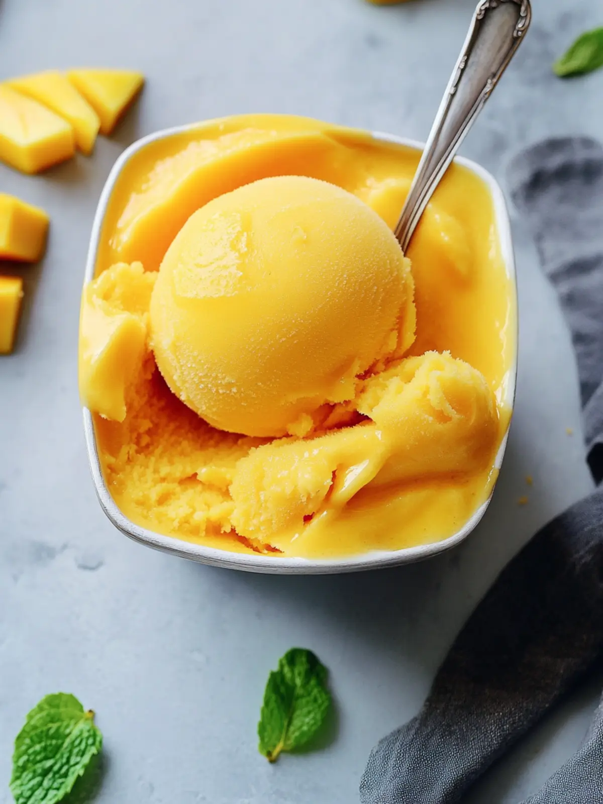 mango sorbet