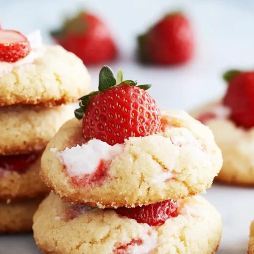 Strawberry Shortcake Cookies