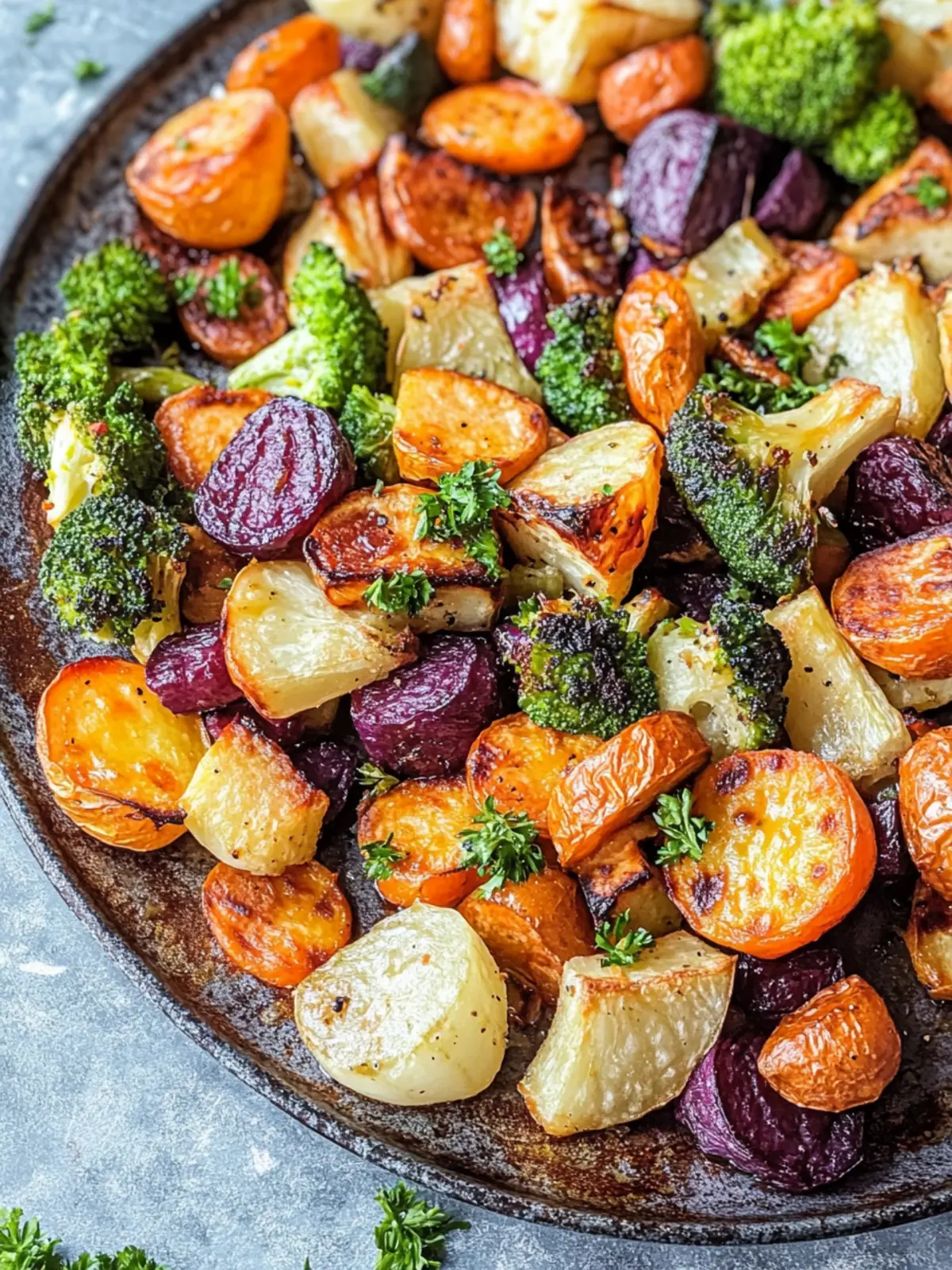 Miso Roasted Vegetables