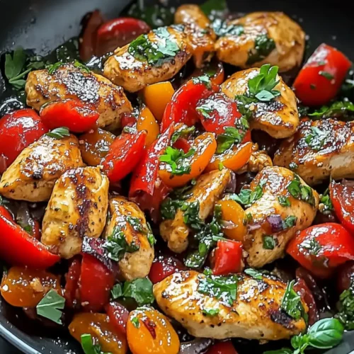 Mediterranean Chicken Stir Fry