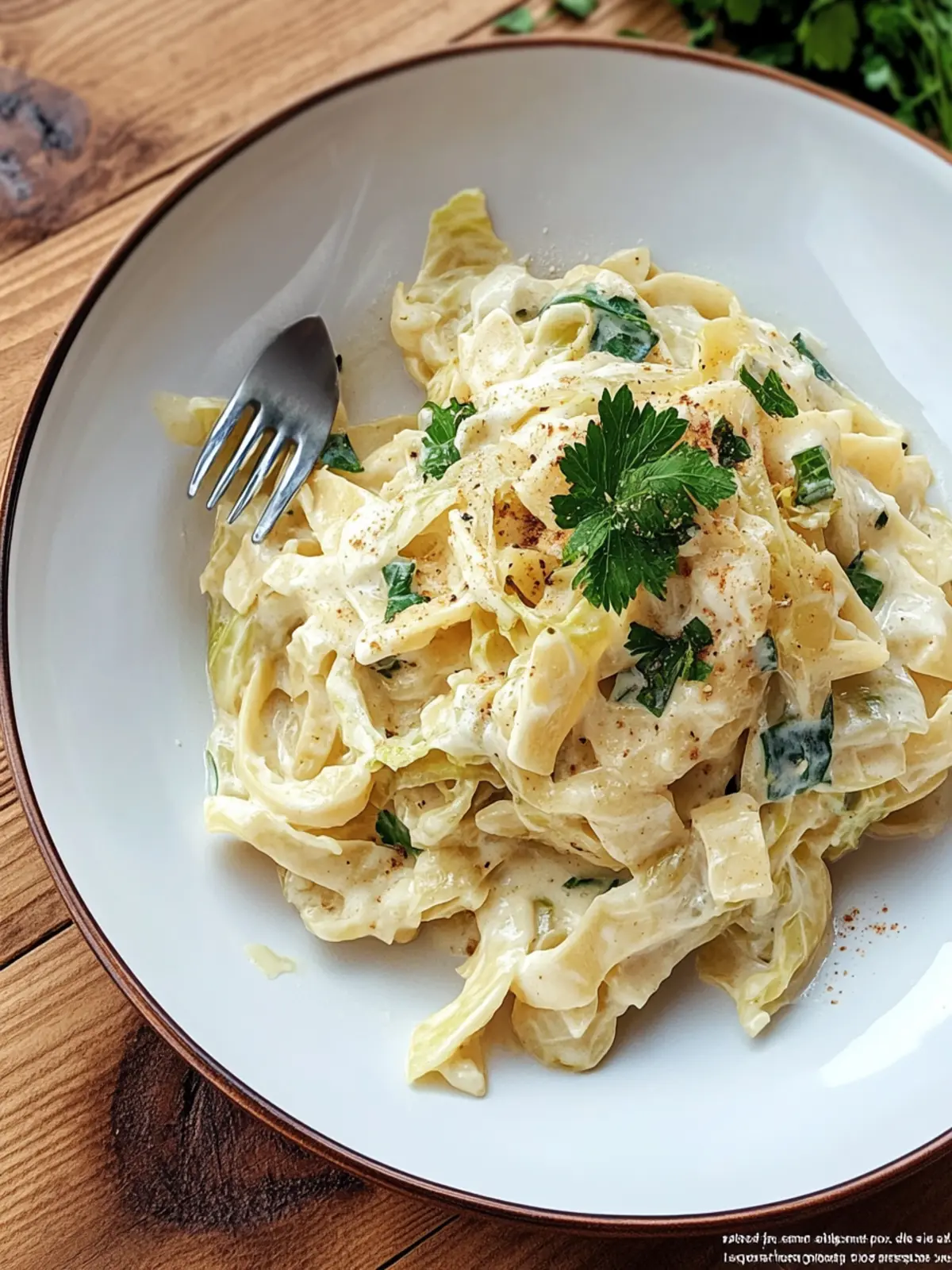 cabbage alfredo recipe
