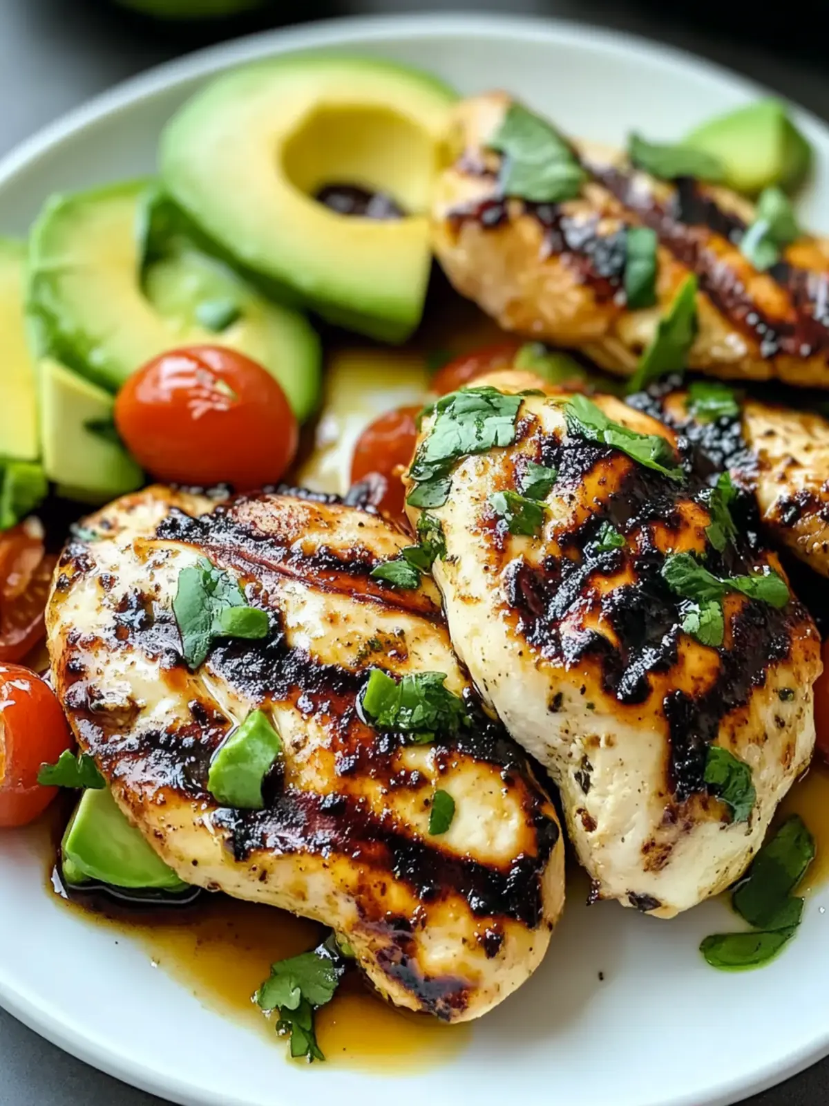Grilled California Avocado Chicken